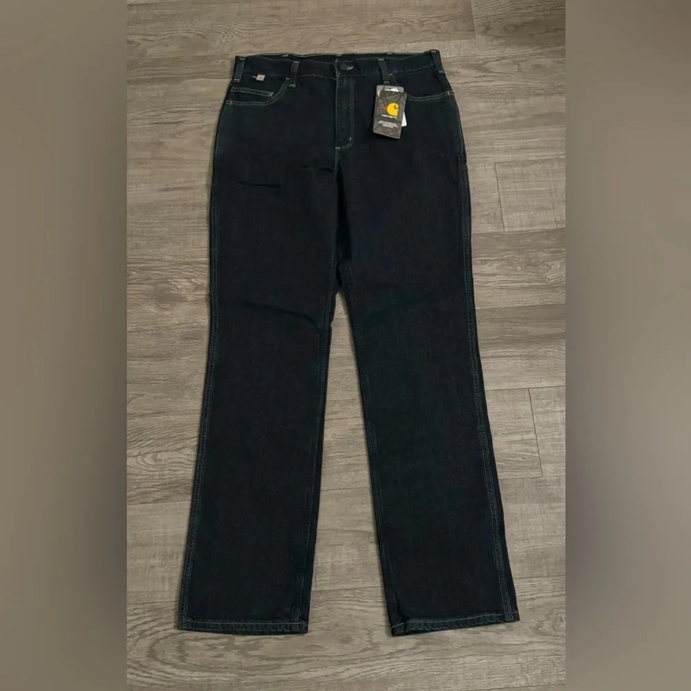 NWT 2018 Carhartt Men's Relaxed Fit Five Pocket Jeans